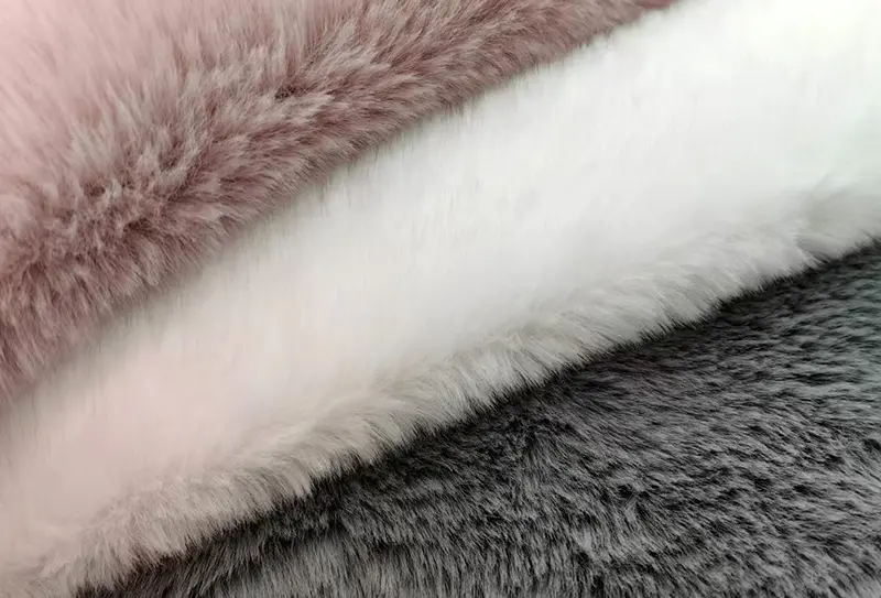 Custom 800mg*160cm Rex rabbit fur plush fabric Manufacturers, Factory